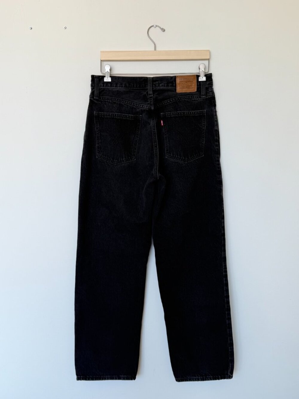 Levi's Dad Jean - Black/Dark Wash - Size 29 - "Rosie Posie" - Picture 2 of 4